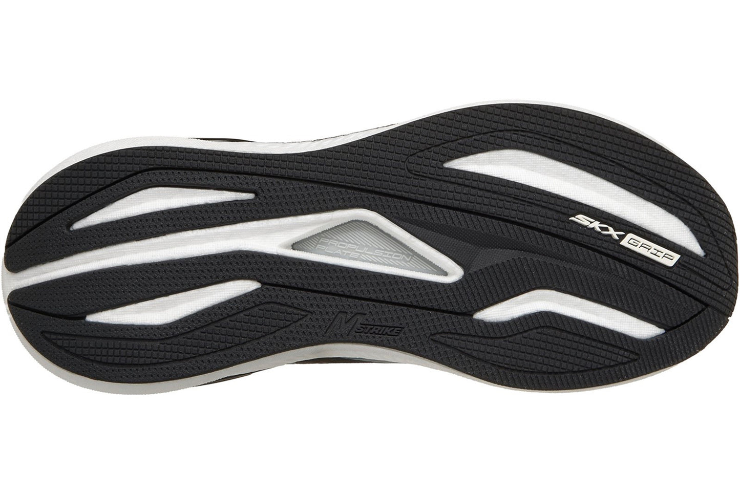 Skechers Go Run Consistent Pro Black Textile/White Synthetic Womens Fashion Trainers
