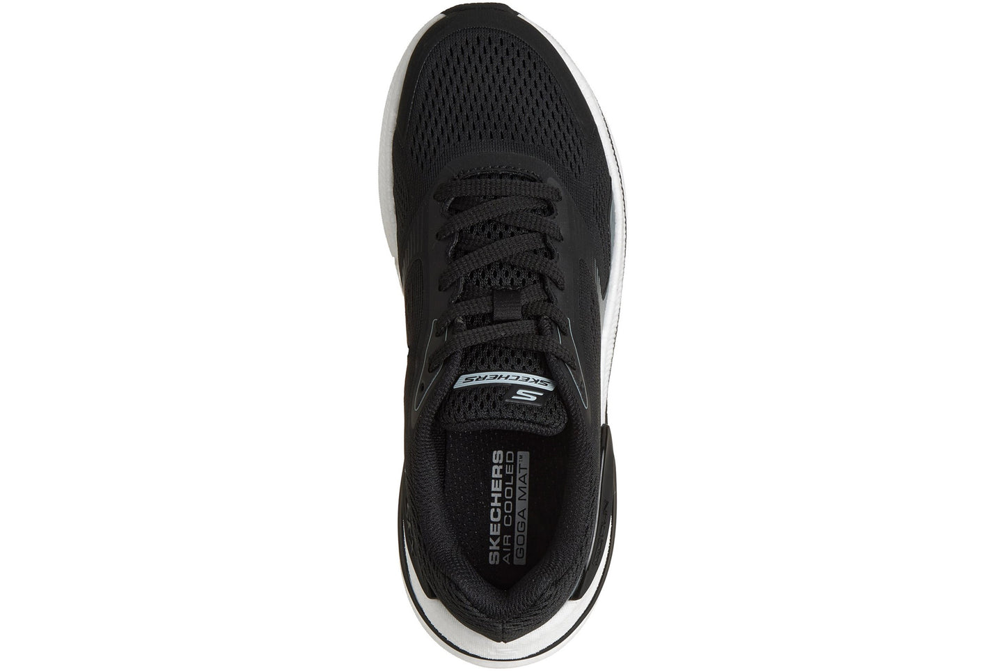 Skechers Go Run Consistent Pro Black Textile/White Synthetic Womens Fashion Trainers