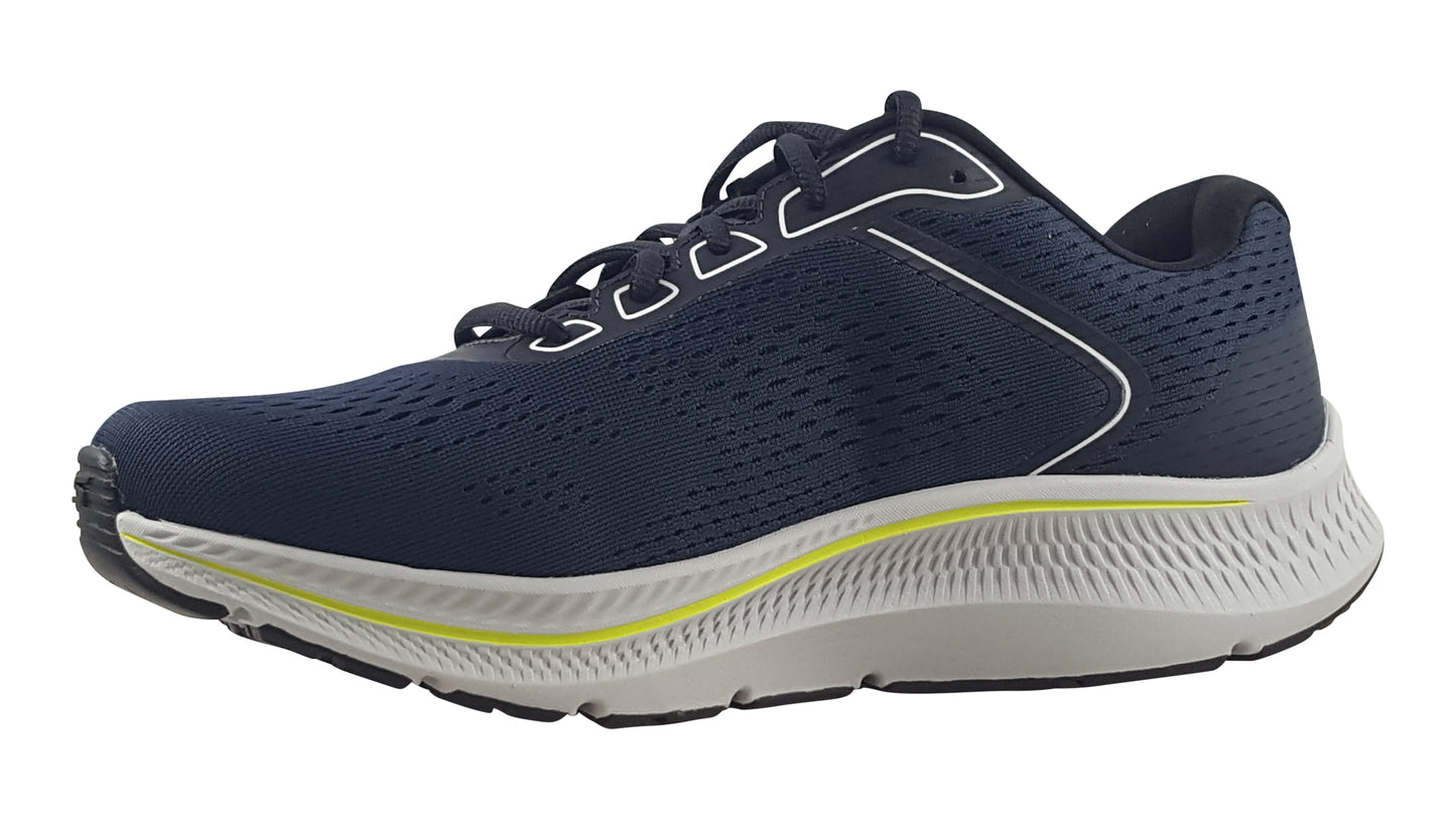 skechers go run sis navy trainers left