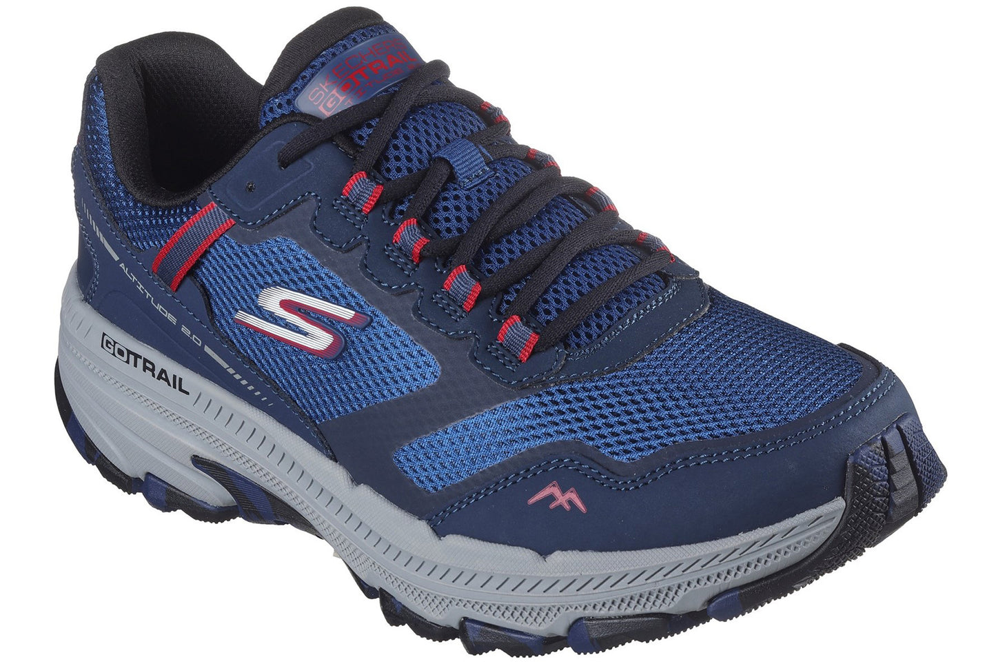 Skechers Trail Altitude 2 Marble Rk Navy/Red Mens Trainers