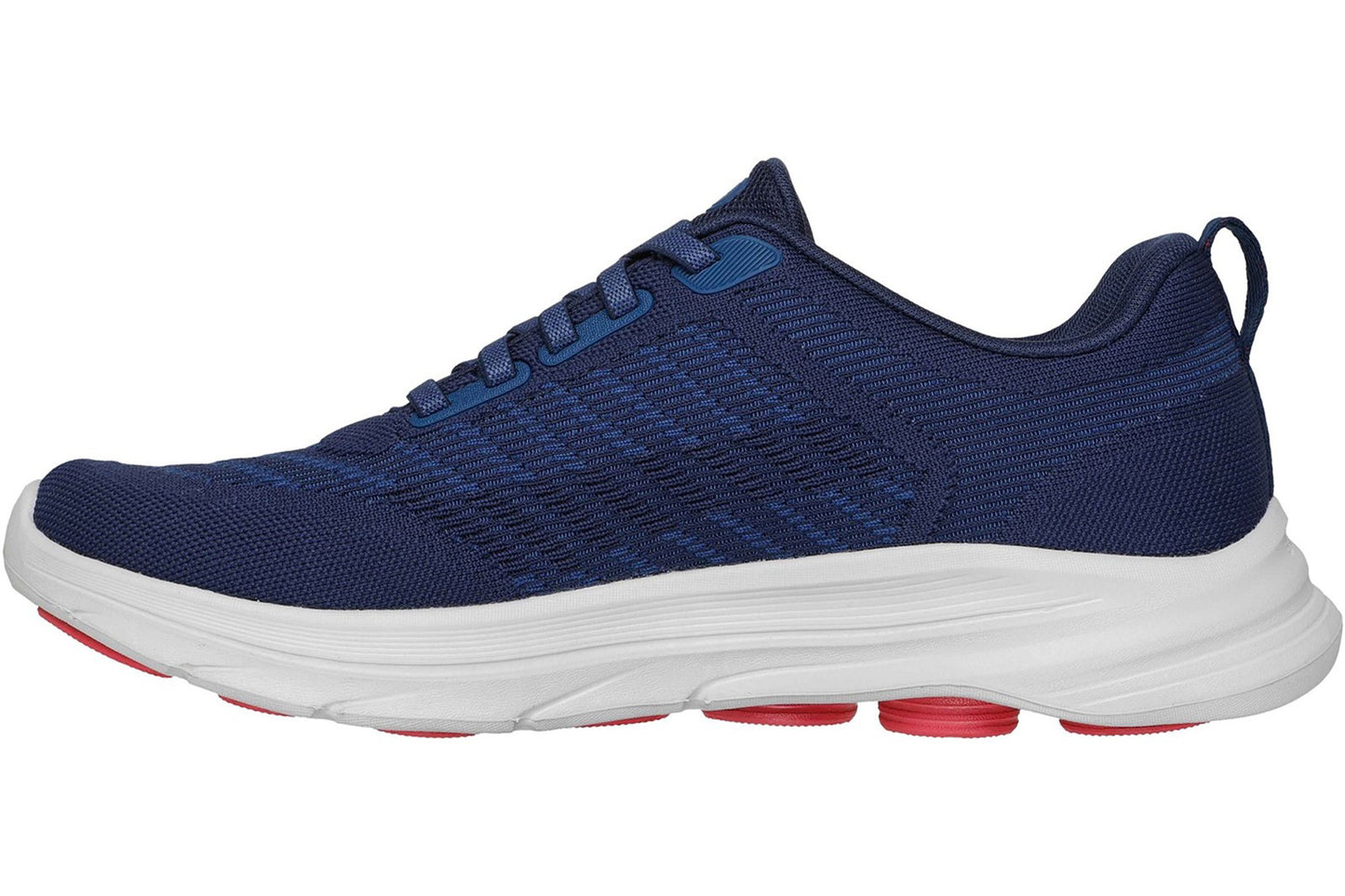 Skechers Go Walk 8 Day Navy/Red Mens Trainers