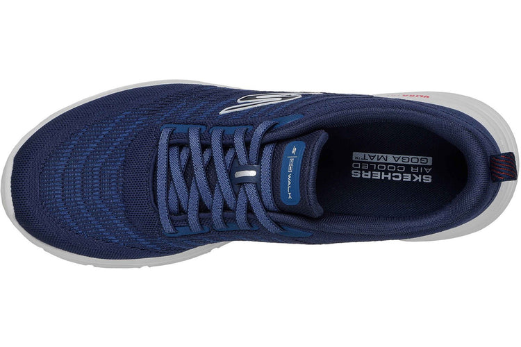 Skechers Go Walk 8 Day Navy/Red Mens Trainers