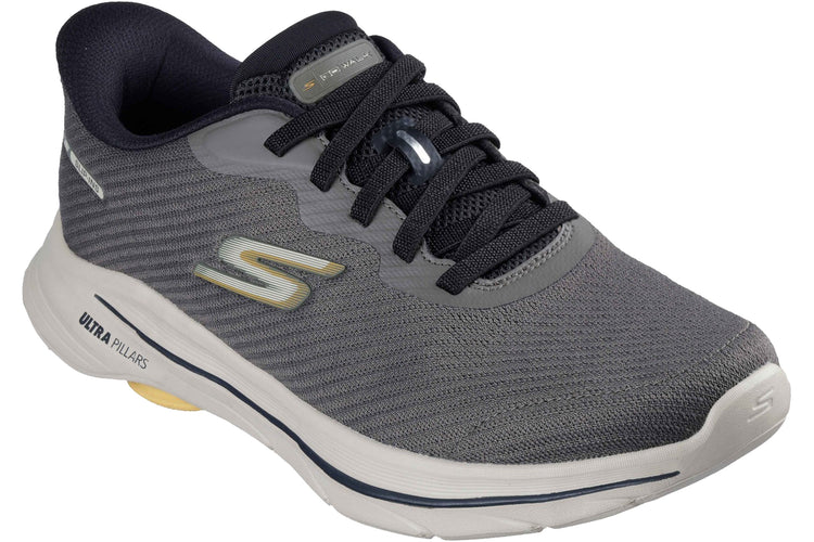 Skechers Slip-Ins Go Walk 8 Pate Taupe Mens Trainers