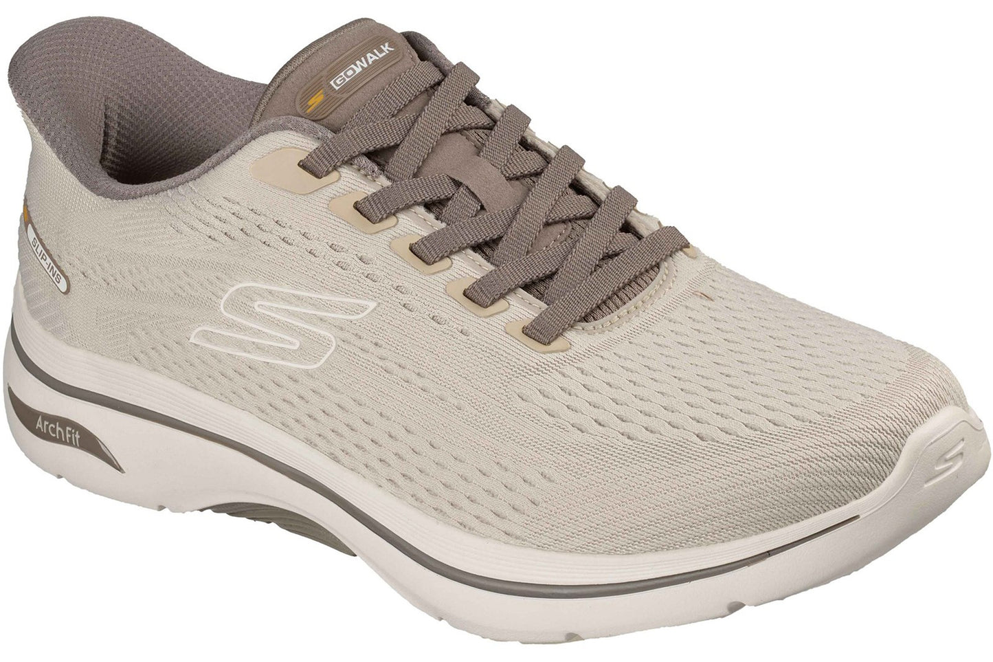 Skechers Slip-Ins Arch Fit 2 Percy Tan Mens Trainers