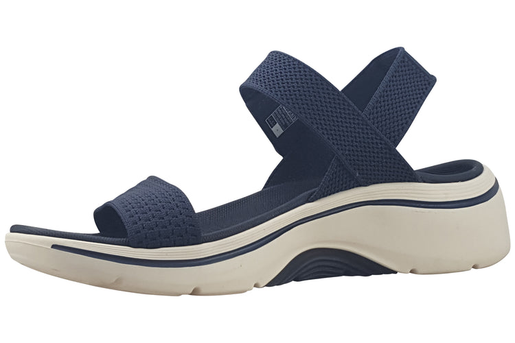 Skechers Go Walk Arch Fit 140874 Navy Womens Sandals