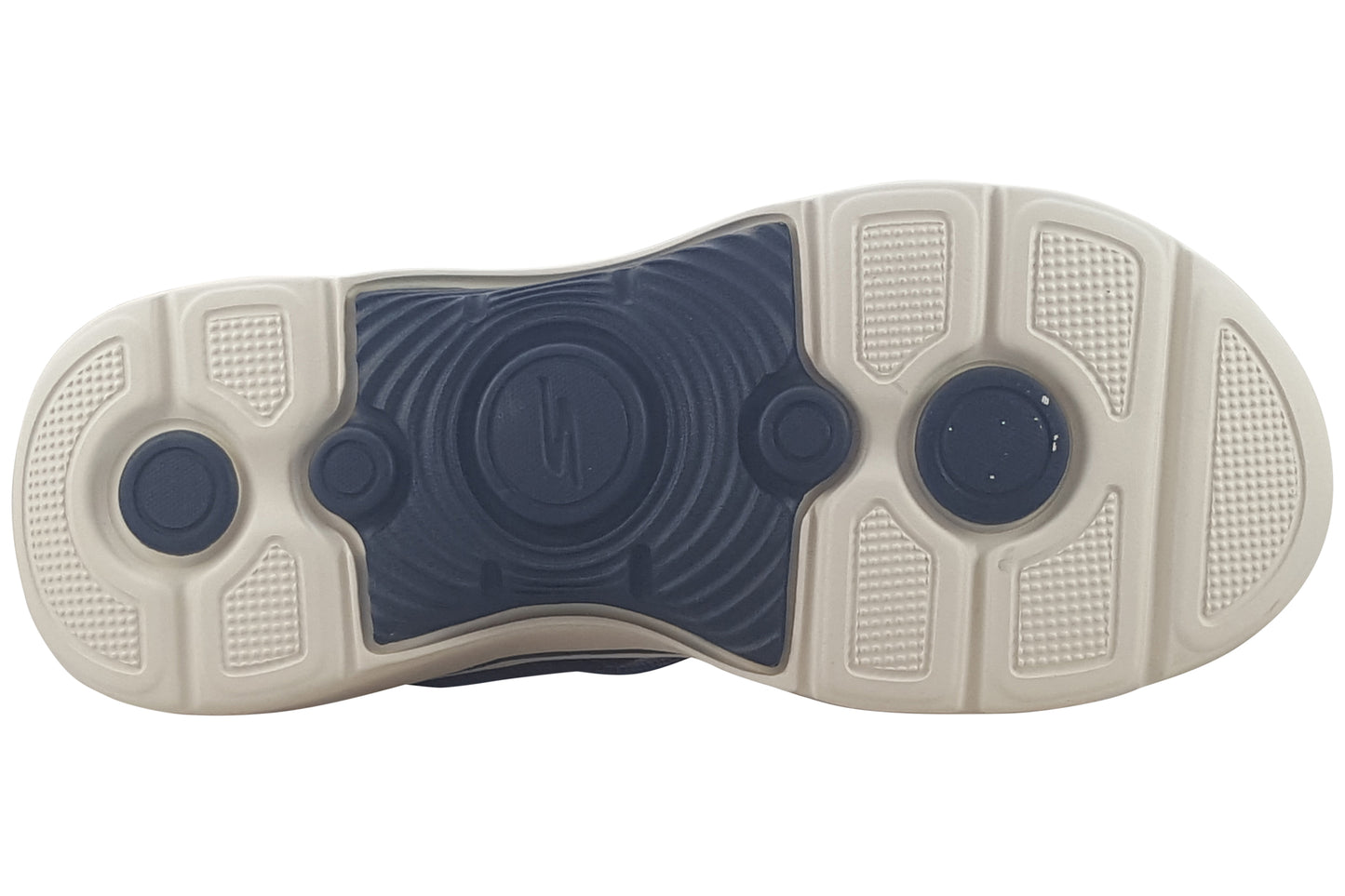 skechers go walk arch fit navy sandals sole