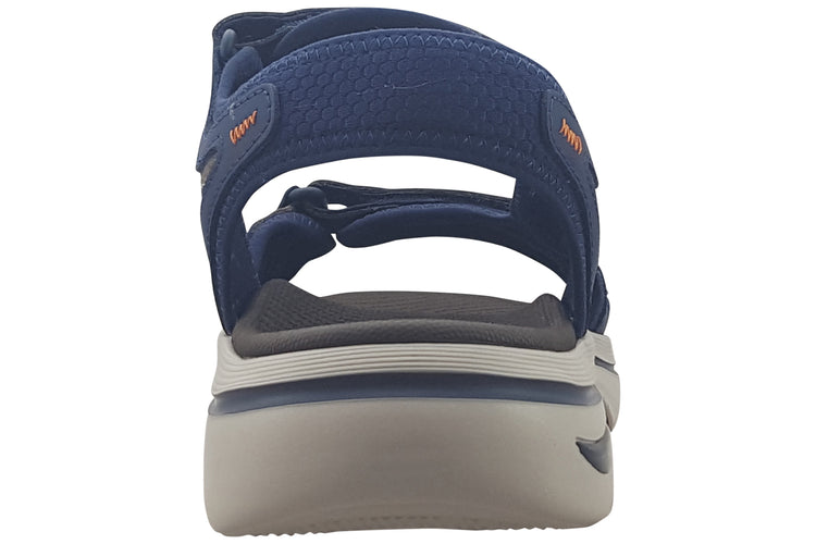 Skechers Go Walk Arch 229309 Navy Mens Sandals