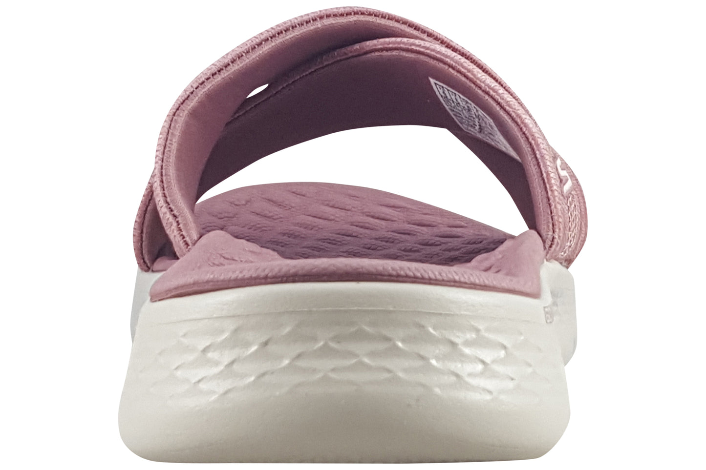 skechers go walk flex 141420 mauve sandals back