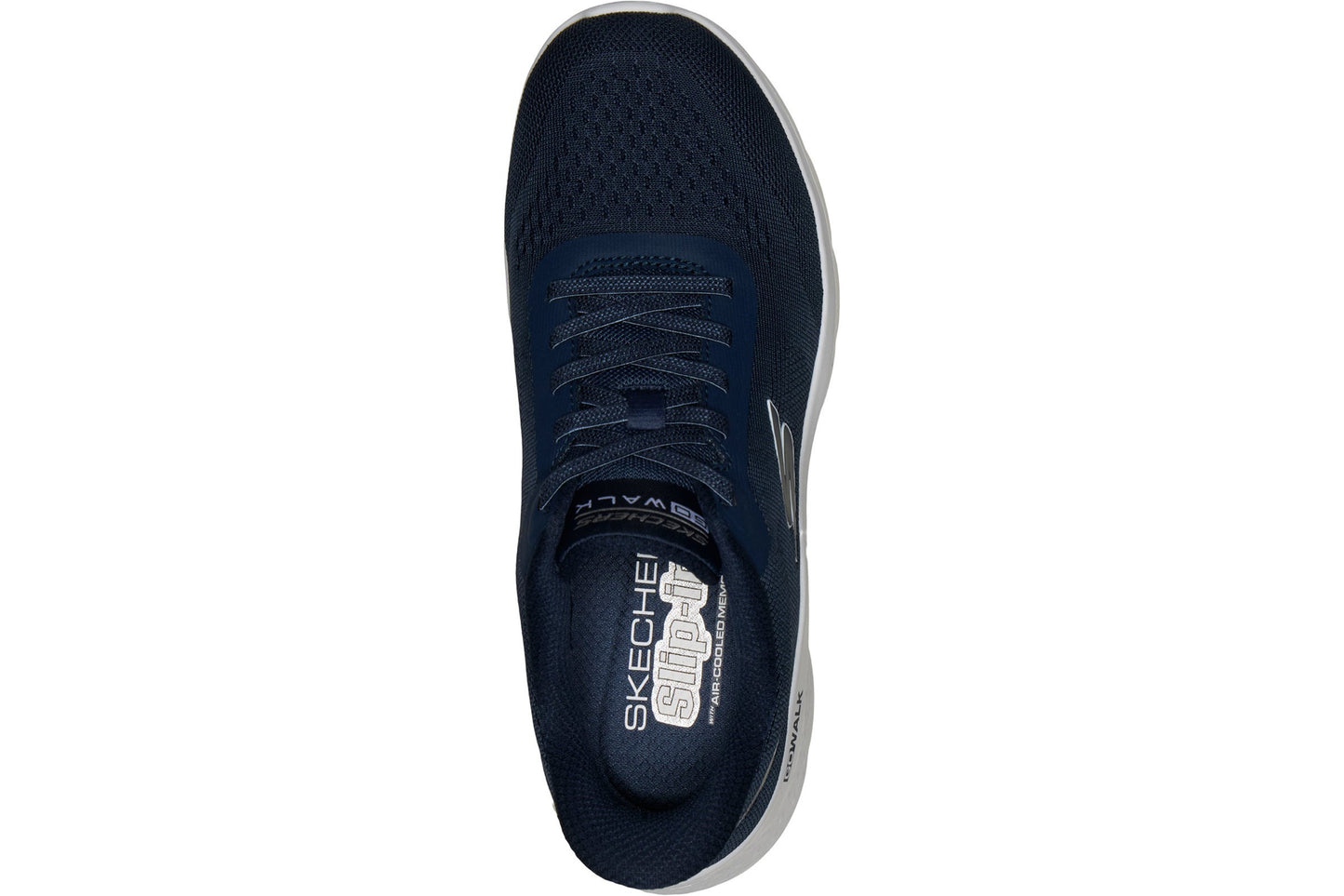 Skechers Slip-Ins Go Walk Flex Azriel Navy Textile/Navy Trim Womens Fashion Trainers