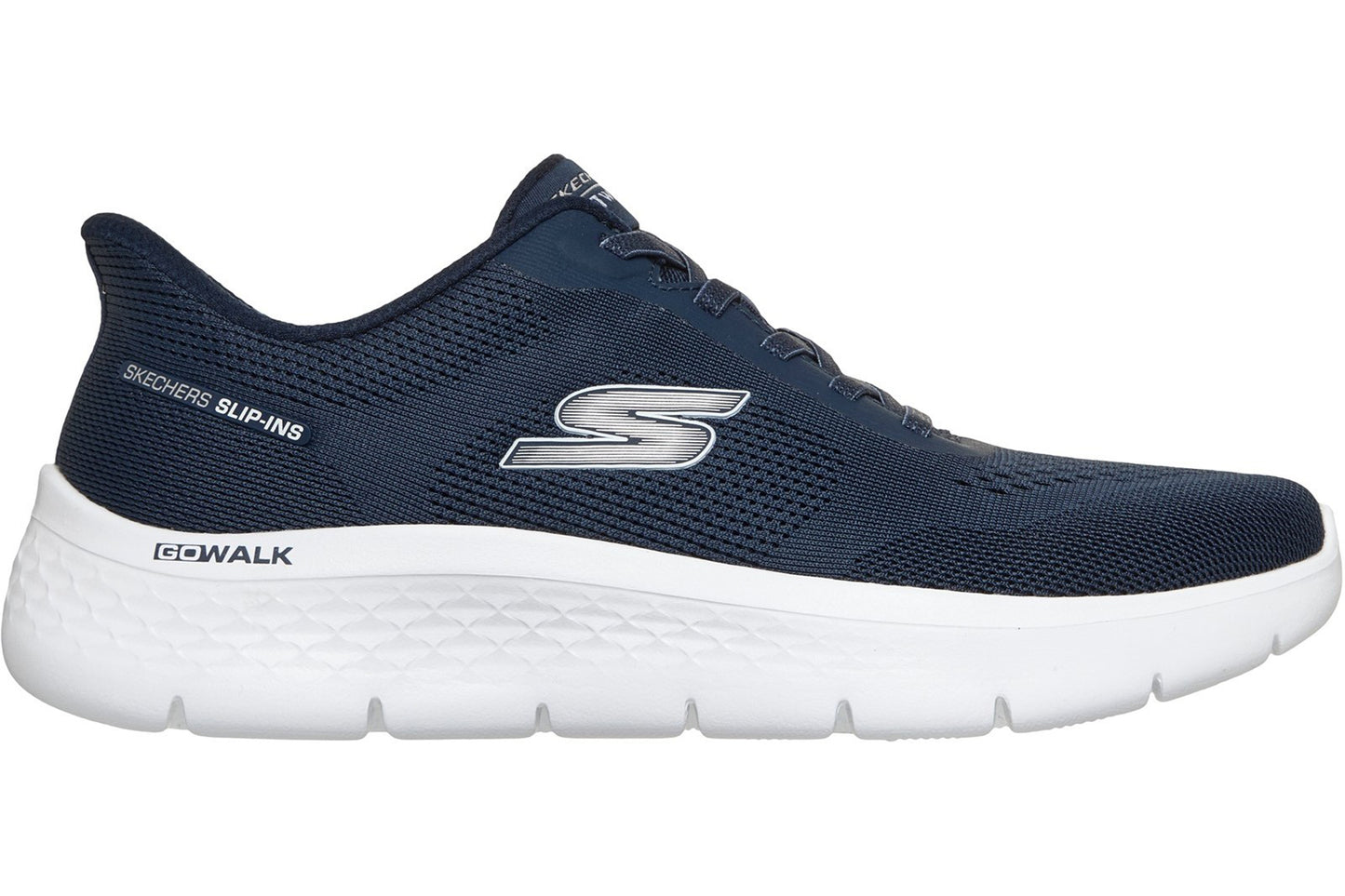 Skechers Slip-Ins Go Walk Flex Azriel Navy Textile/Navy Trim Womens Fashion Trainers
