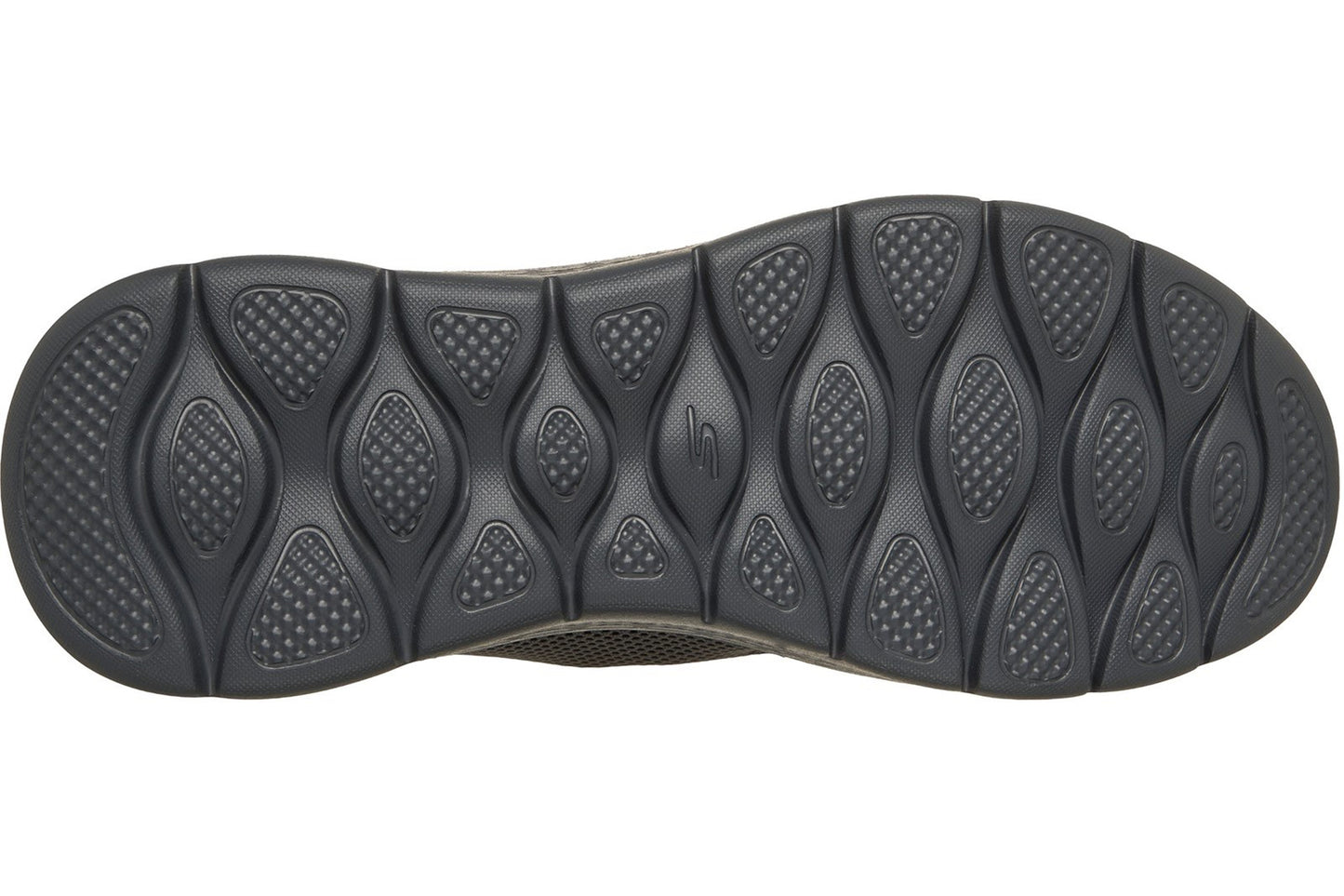 Skechers Slip-Ins Go Walk Flex Hands Up Dark Grey Mens Trainers