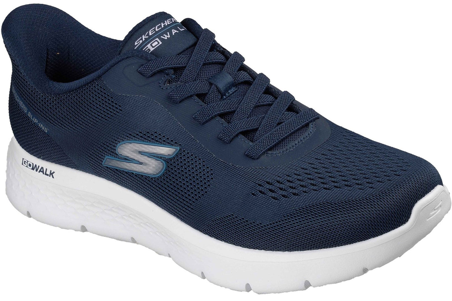 Skechers Slip-Ins Go Walk Flex Navy Mens Trainers