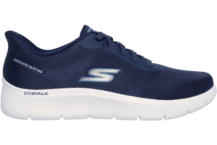 Skechers Slip-Ins Go Walk Flex Navy Mens Trainers