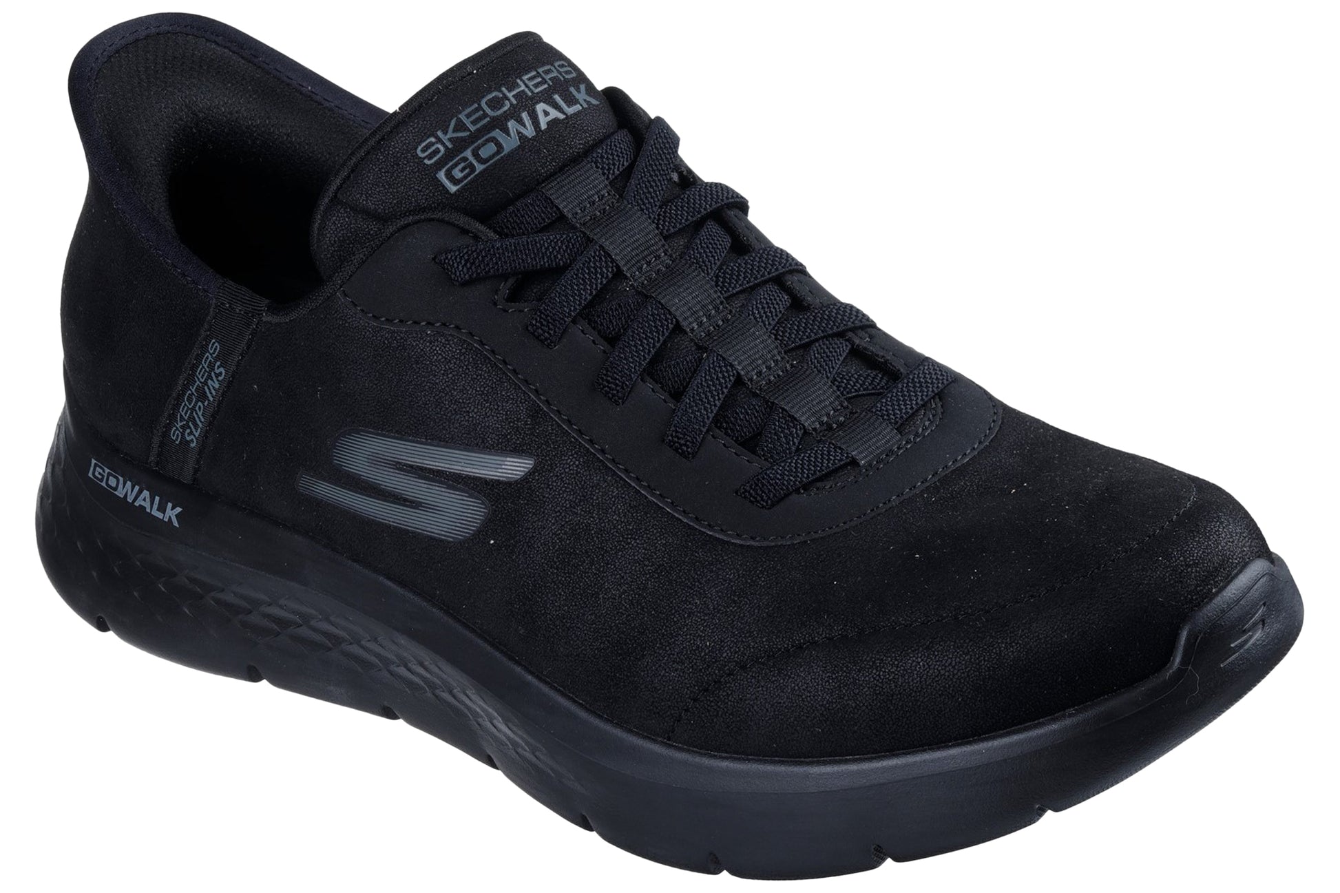 skechers-go-walk-flex-smooth-motion-black-mens-sports-right
