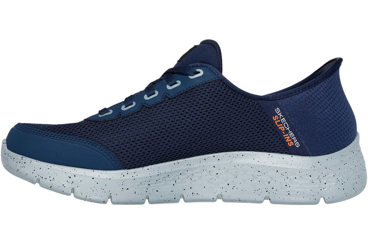 Skechers Slip-Ins Go Walk Flex Navy Mens Trainers