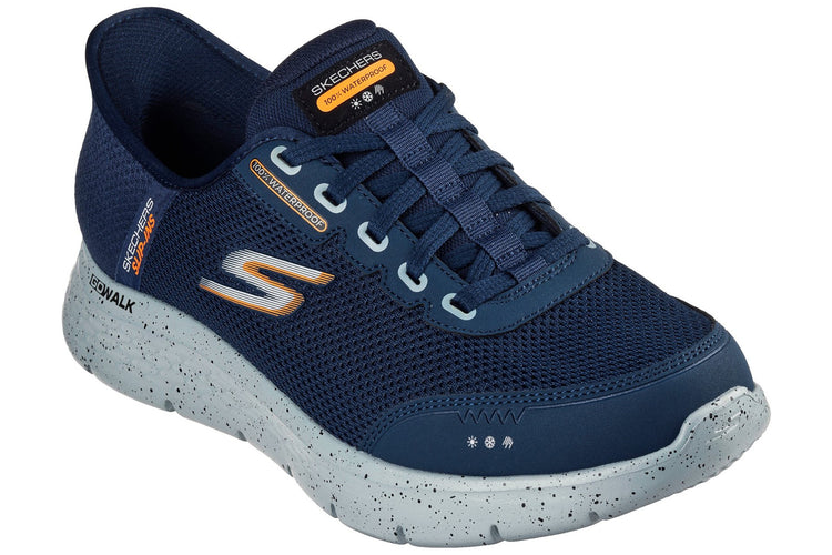 Skechers Slip-Ins Go Walk Flex Navy Mens Trainers