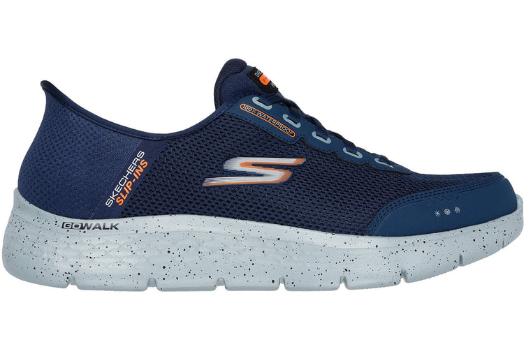 Skechers Slip-Ins Go Walk Flex Navy Mens Trainers