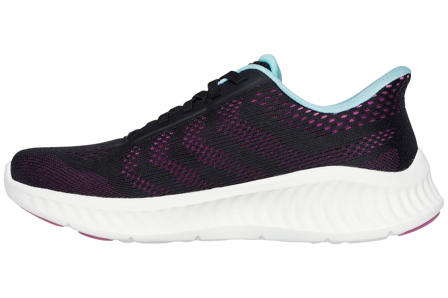 Skechers Go Walk Now Khloe Black/Purple Womens Sports