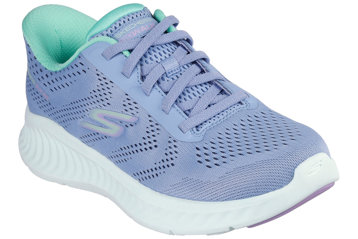Skechers Go Walk Now Khloe Blue/Green Womens Sports