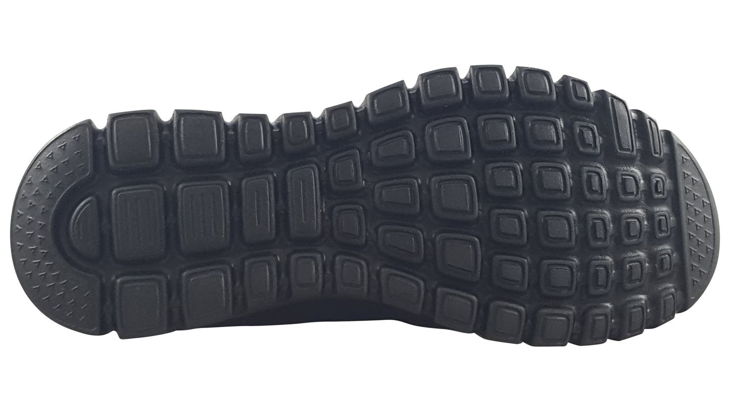 skechers graceful black trainers sole