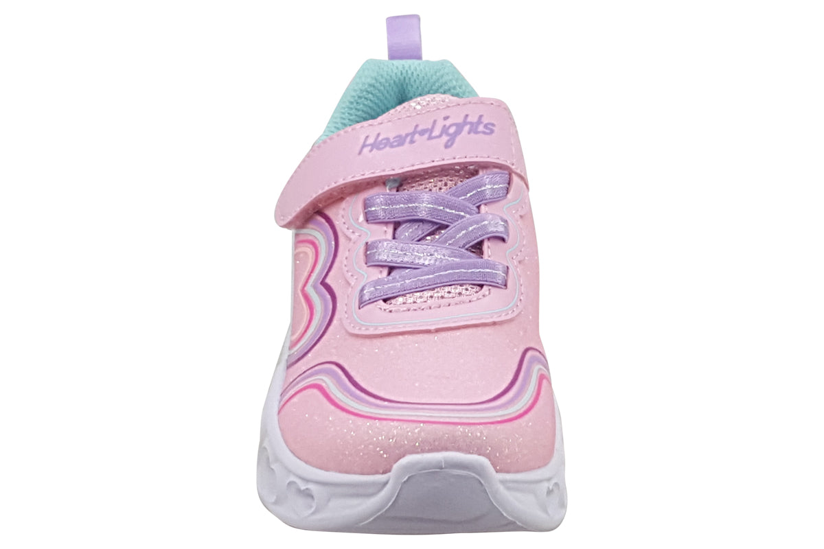 skechers-heart-lights-light-pink-multi-trainers-top