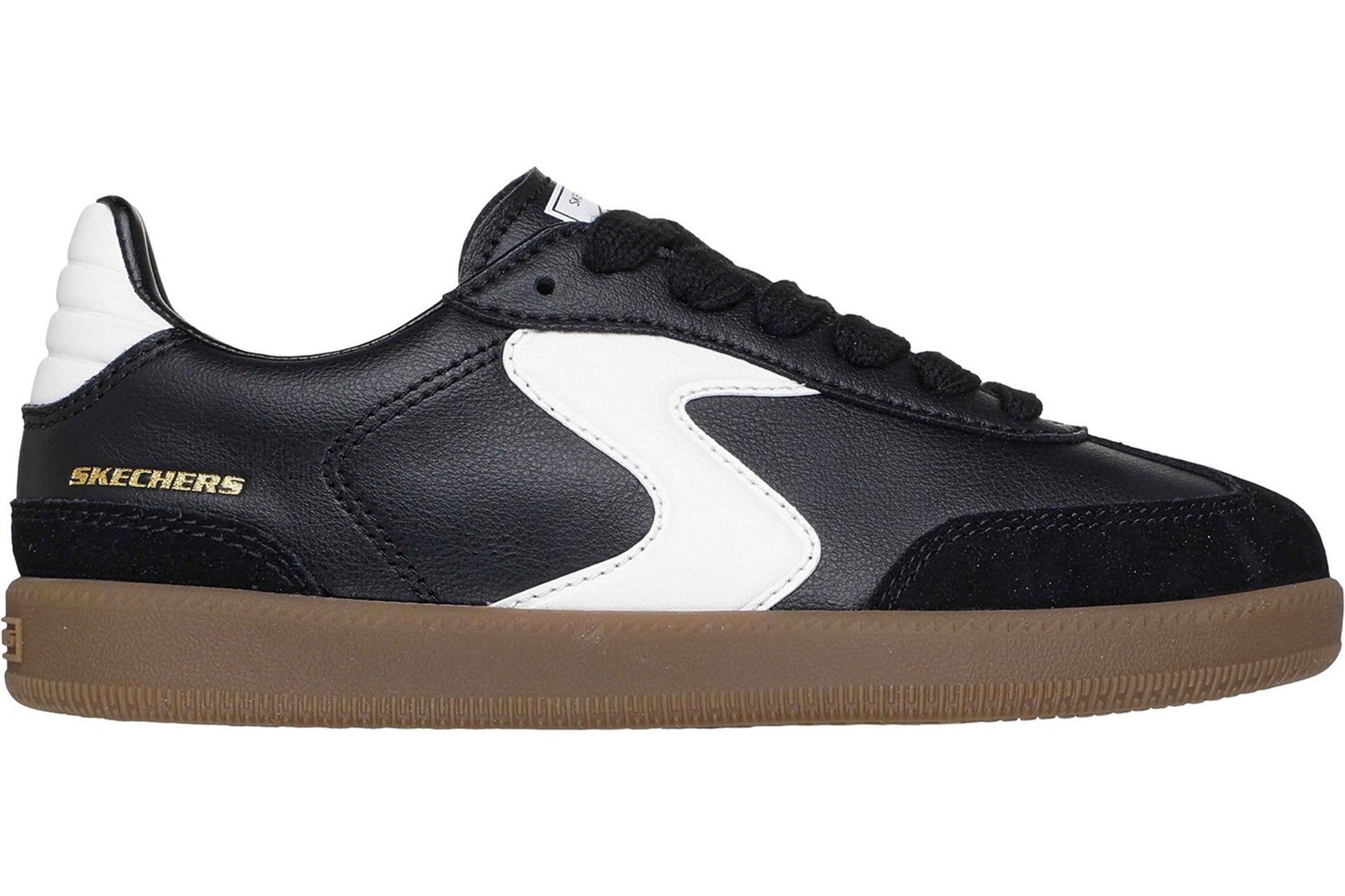 skechers-hotshot-junior-varsity-boys-trainers-black-white-right