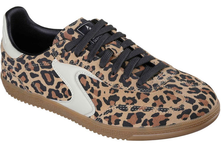 Skechers Hotshot - On The Prowl Leopard Womens Fashion Trainers