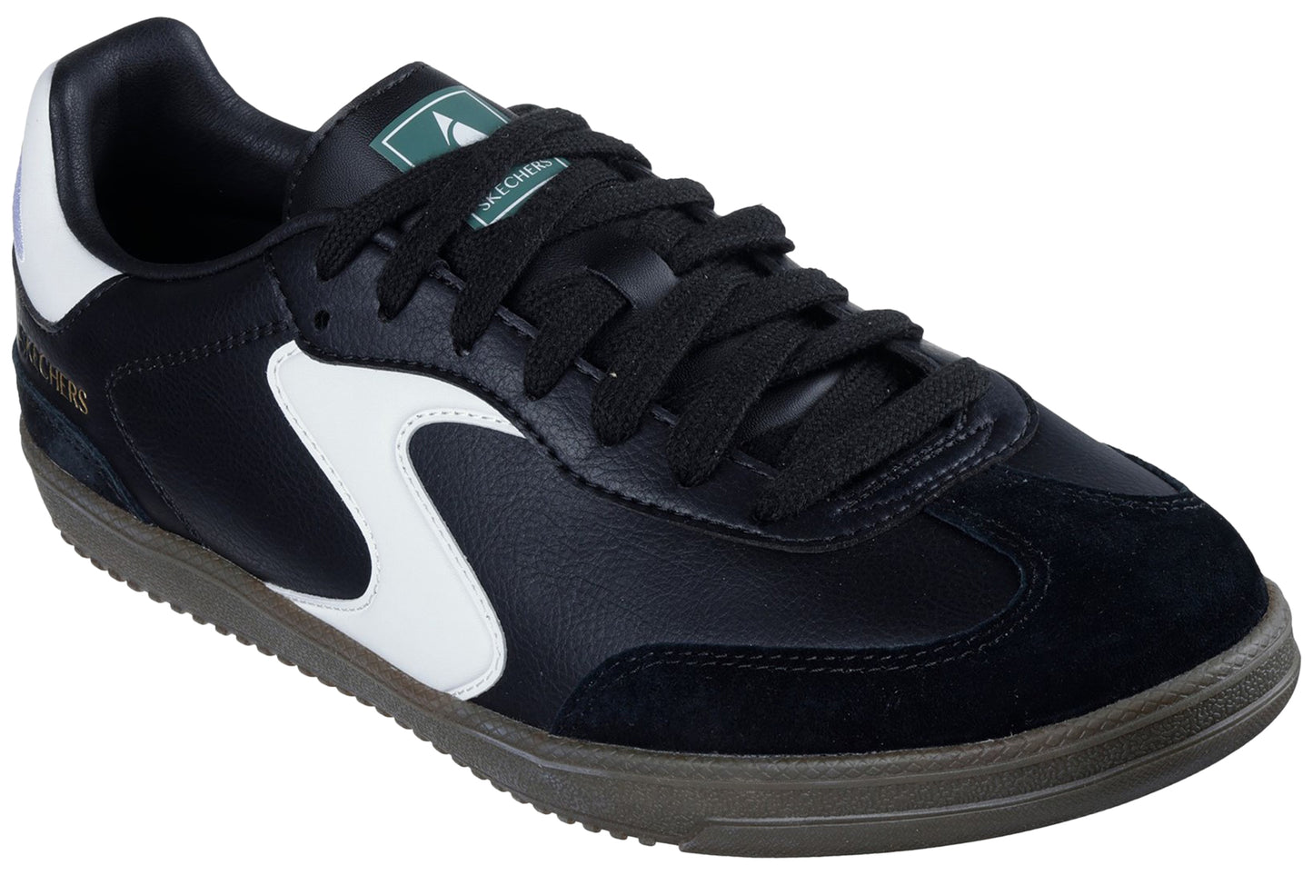 Skechers Hotshot Pyke Black/White Mens Trainers