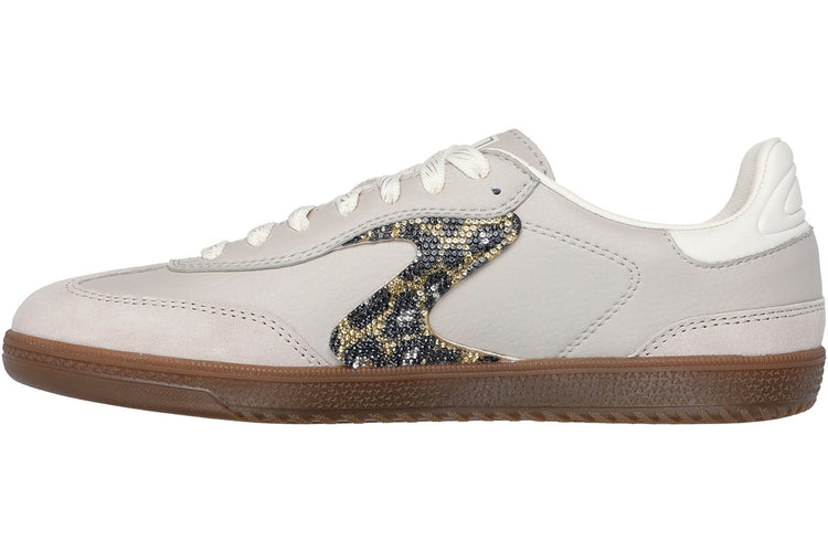 Skechers Hotshot Shimmering Spots Taupe Womens Fashion Trainers