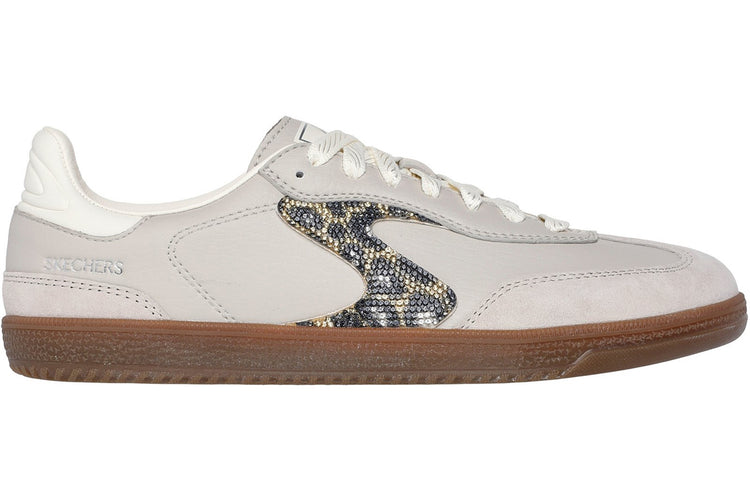 Skechers Hotshot Shimmering Spots Taupe Womens Fashion Trainers