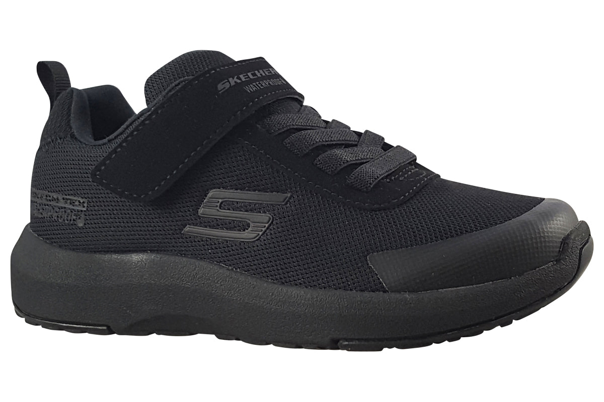 skechers hydrode bts 403661l all black trainers right