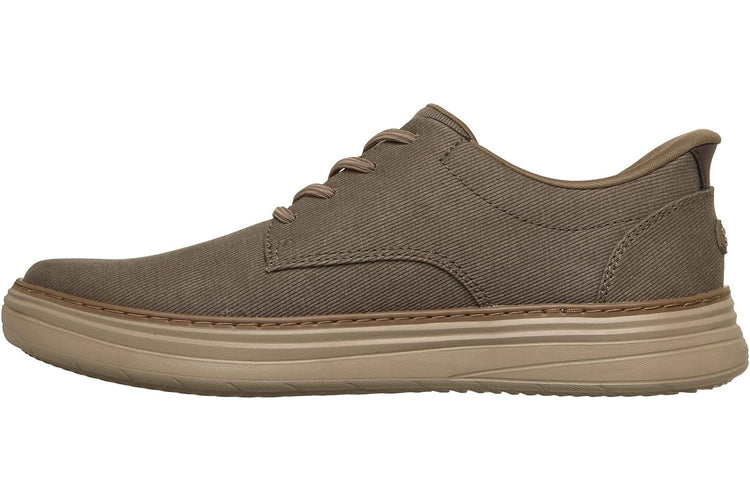 Skechers Slip-Ins Hyland Justino Dark Taupe Mens Shoes
