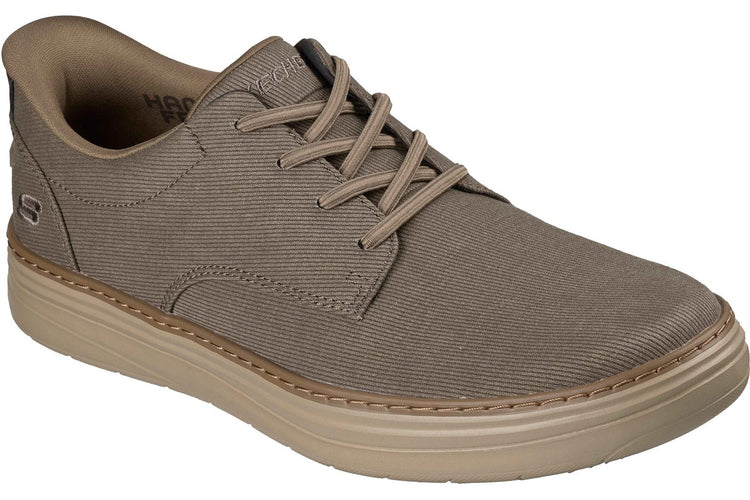 Skechers Slip-Ins Hyland Justino Dark Taupe Mens Shoes