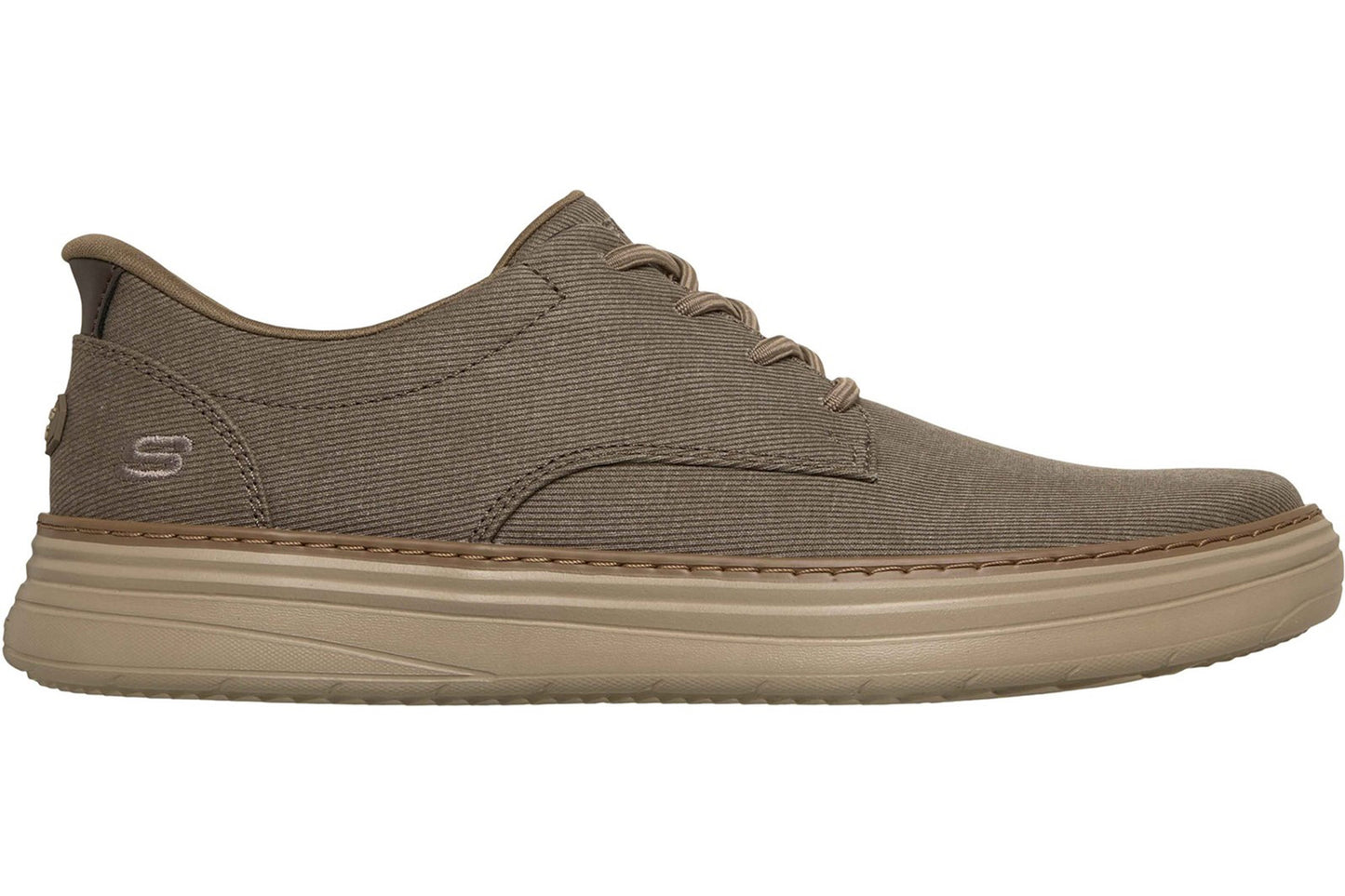 Skechers Slip-Ins Hyland Justino Dark Taupe Mens Shoes