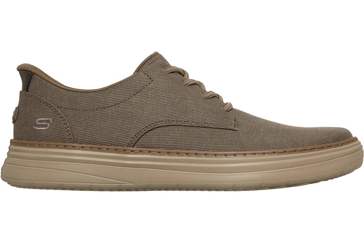 Skechers Slip-Ins Hyland Justino Dark Taupe Mens Shoes