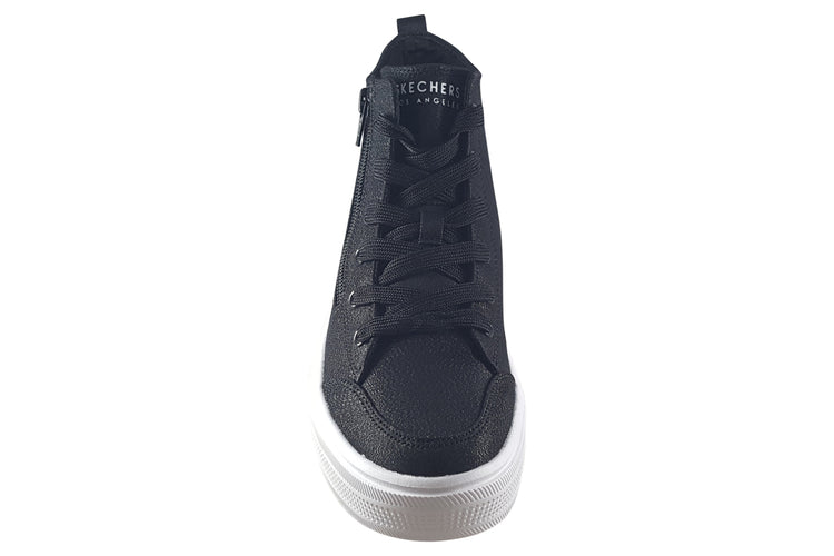 Skechers Hyper-Lift 310253L Black Girls Canvas