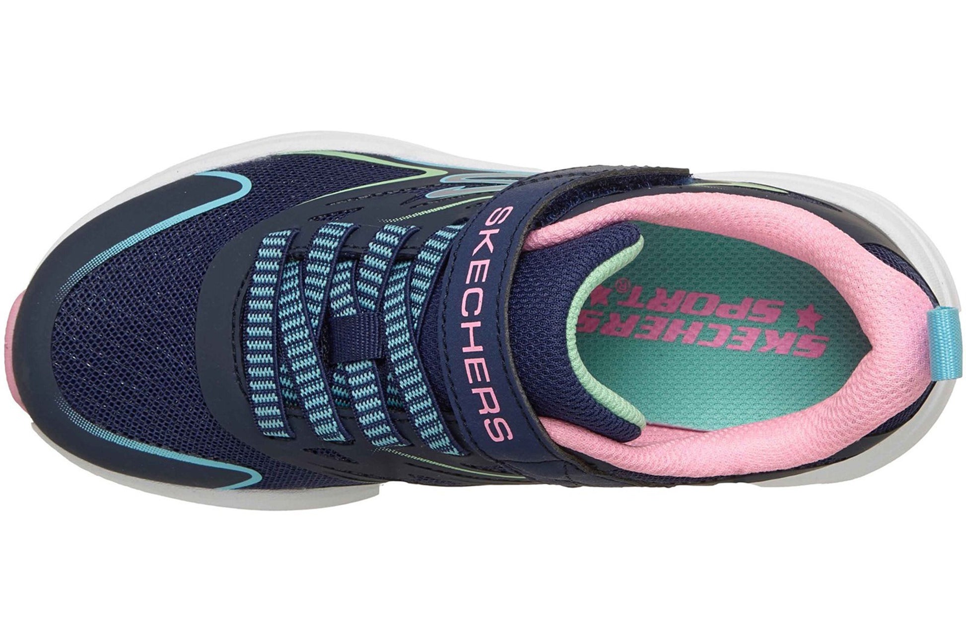 skechers-hyper-speed-girls-trainers-navy-multi-top