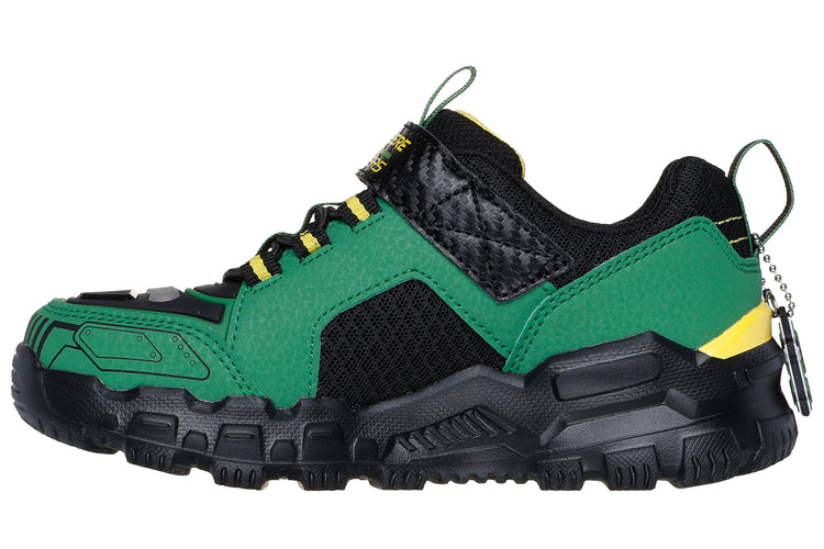 Skechers JD Adv Track 407061L Green/Black Boys Sports