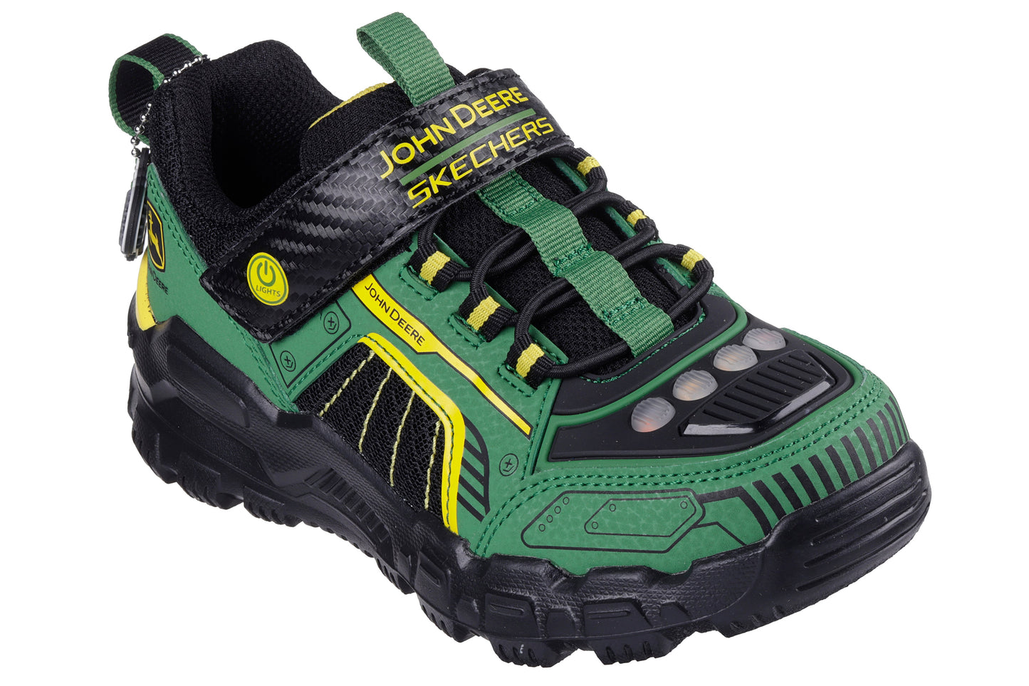 Skechers JD Adv Track 407061L Green/Black Boys Sports