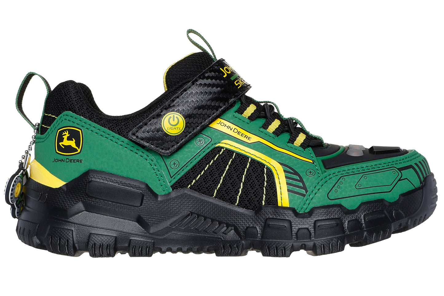 Skechers JD Adv Track 407061L Green/Black Boys Sports