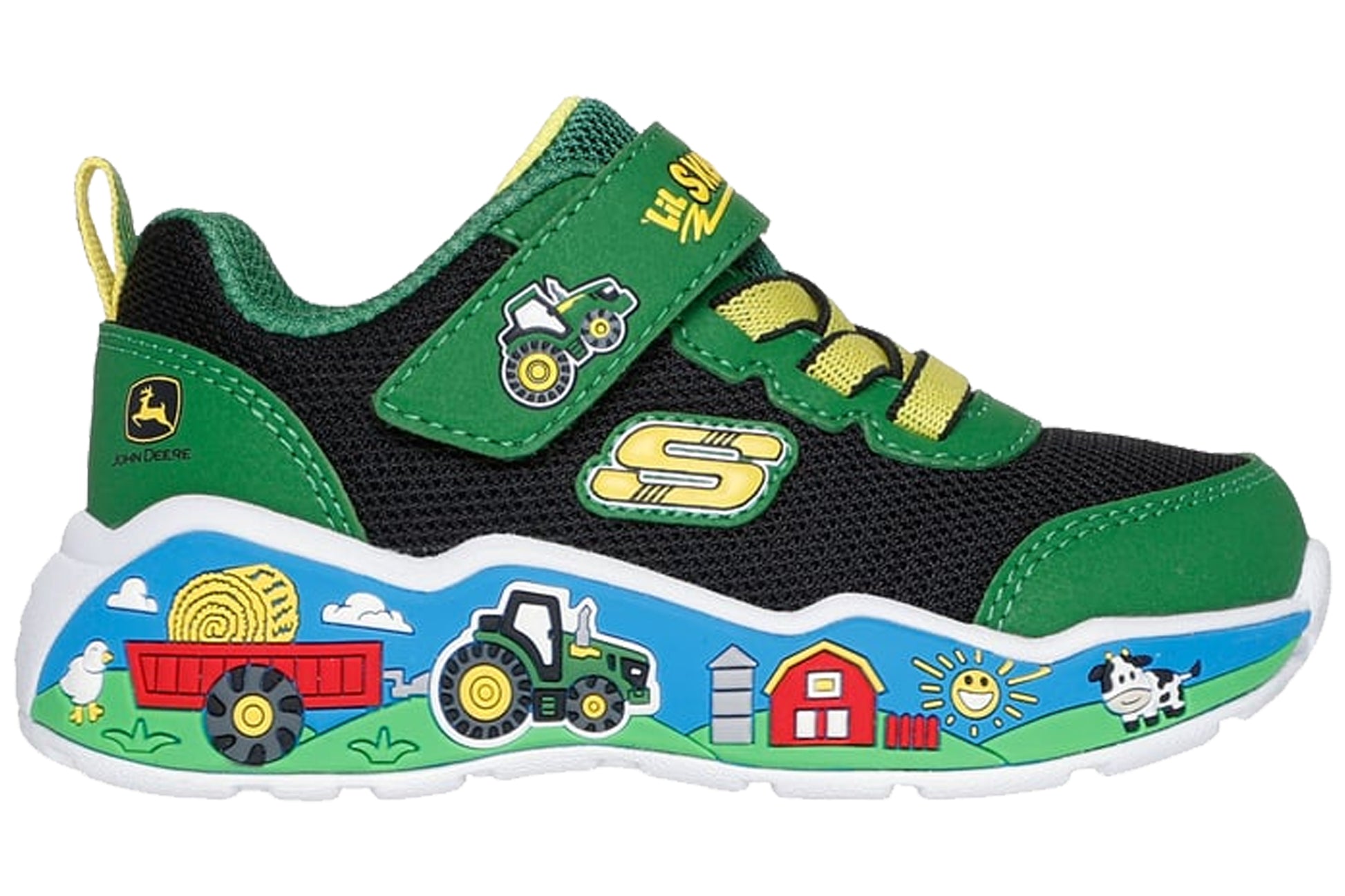 skechers-john-deere-barn-squad-407065n-green-black-trainers-right