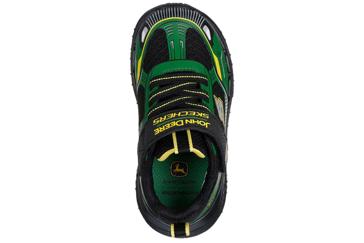 Skechers Tractor Tronix 407062N Green/Black Boys Sports