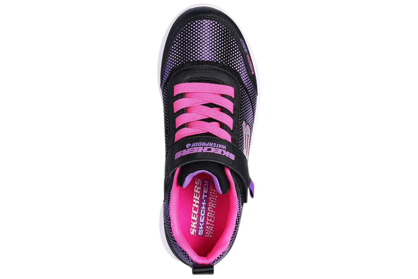 Skechers Journey Time (WP) 303387L Black/Hot Pink Girls Sports