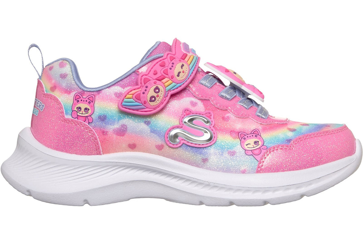 Skechers Jumpsters 2 Cutie Critters Pink/Multi Girls Shoes