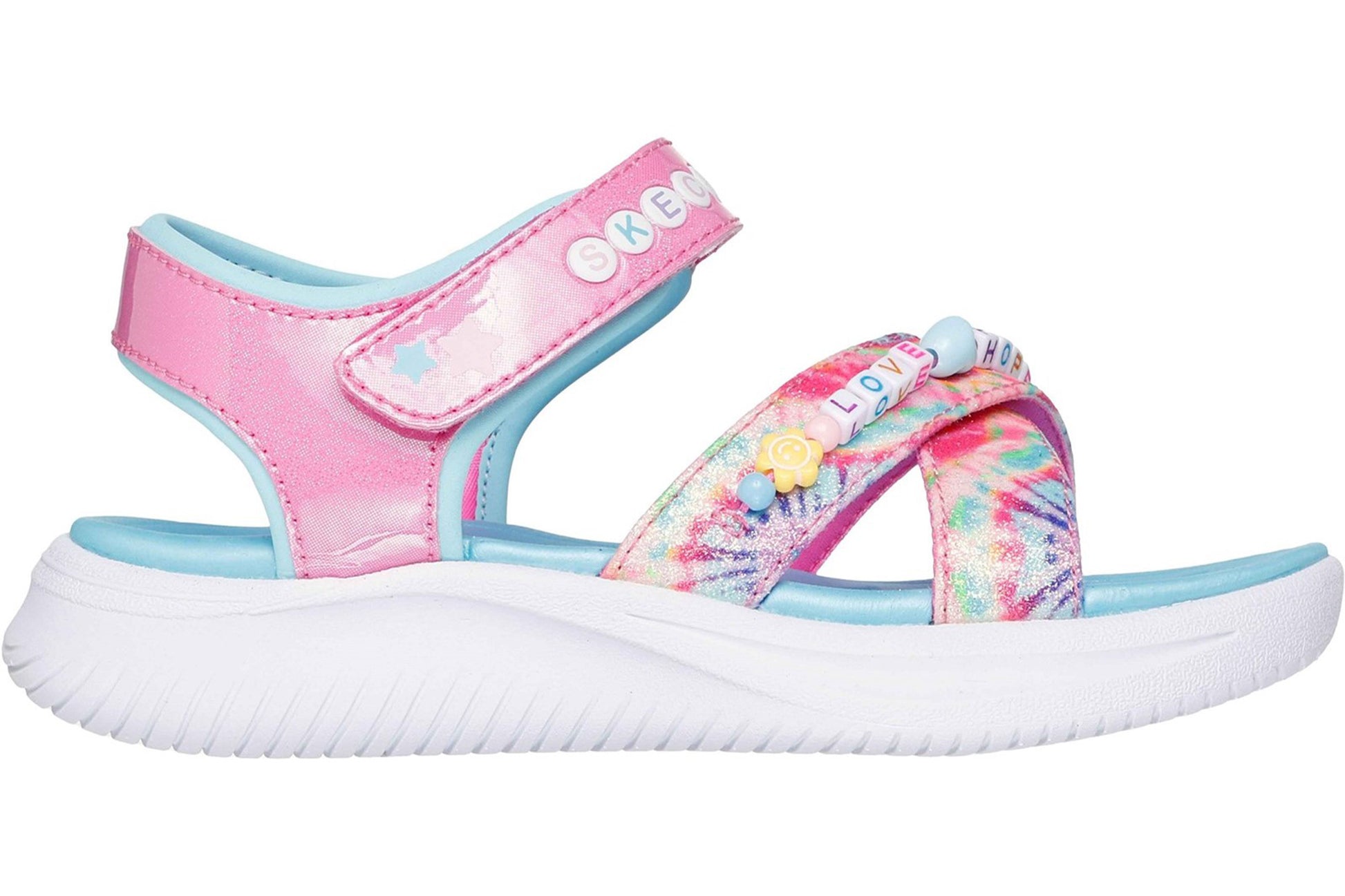 skechers-jumpsters-tie-dye-bffs-girls-summer-pink-multi-right-side
