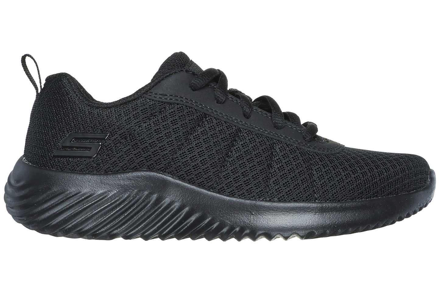 Skechers Karonik BTS 403745L Black Boys School Shoes
