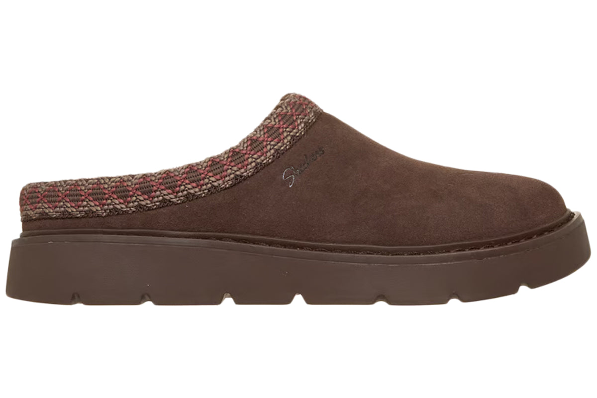 Skechers Keepsakes Cozy Casc 169193 Chocolate Womens Slippers