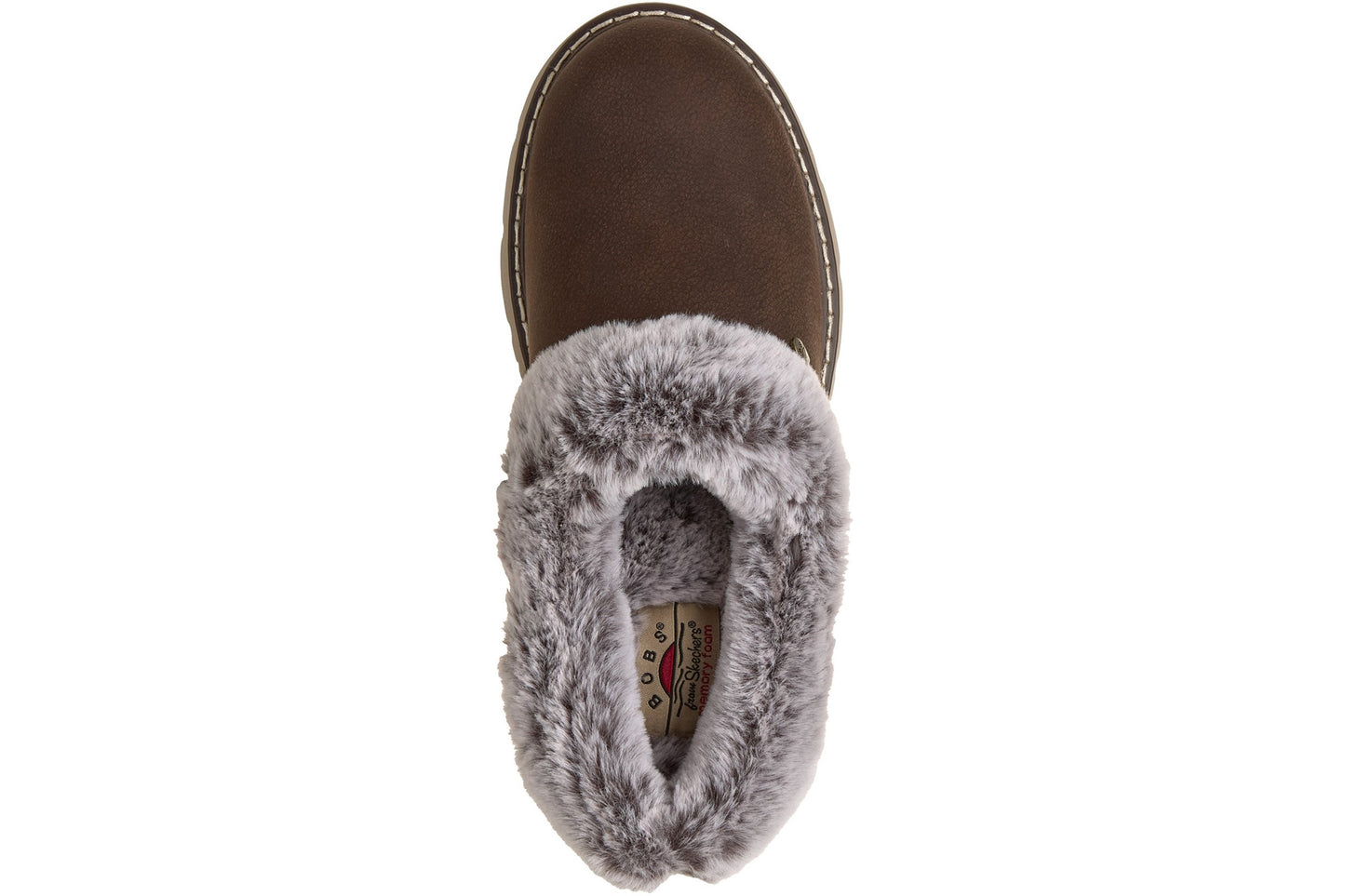 Skechers Keepsakes Lite Cozy Blend Chocolate Womens Slippers