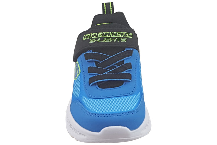 Skechers Krendox Inf 401495N Black/Blue Boys Shoes