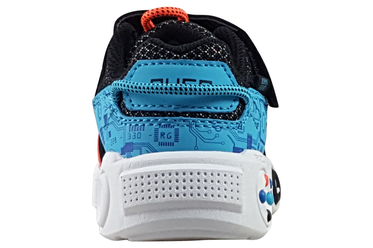 Skechers Lil Gametronix 402262N Black/Multi Boys Sports